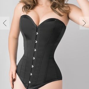 Steel boned corsets